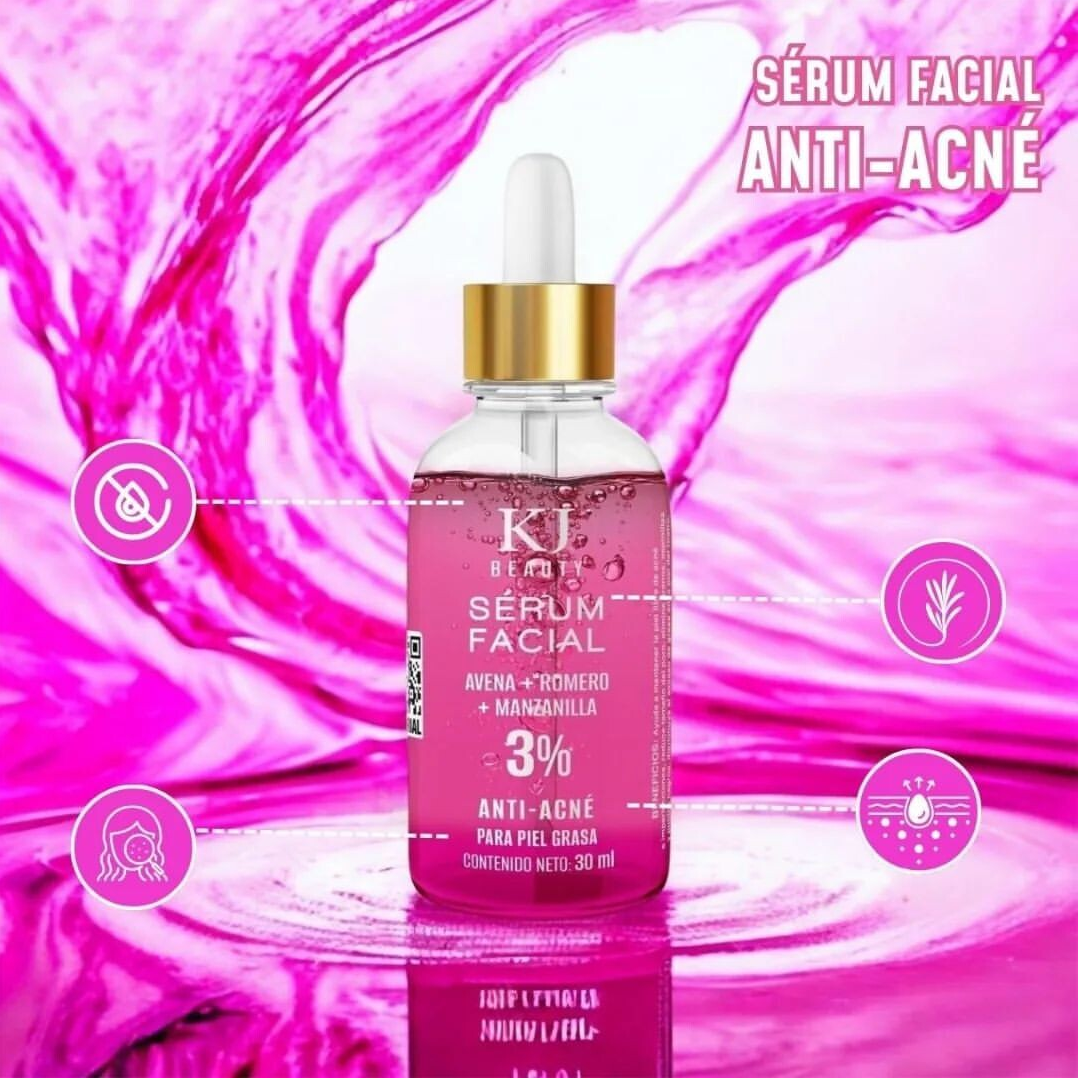 KJ-SERUM FACIAL AVENA ROMERO Y MANZANILLA 30ML