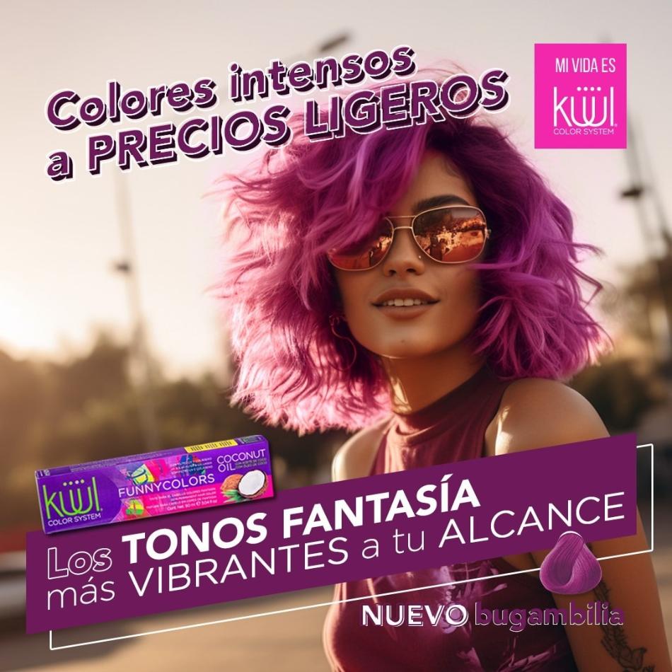 KUUL - TINTE  FUNNYCOLORS 90 GR