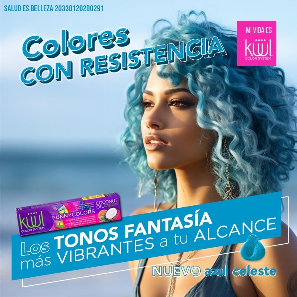 KUUL - TINTE  FUNNYCOLORS 90 GR