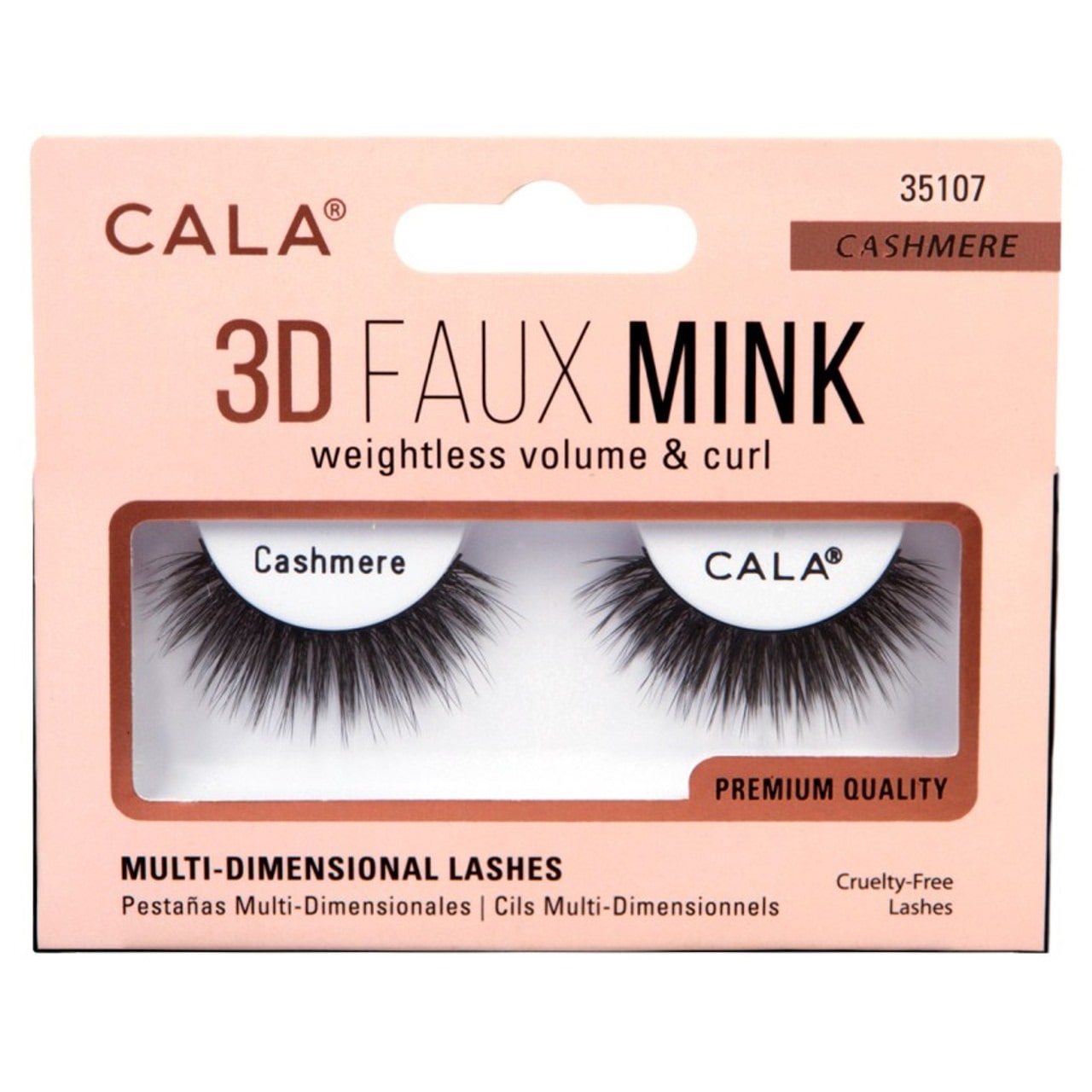 CALA - PESTAÑAS 3D FAUX MINK