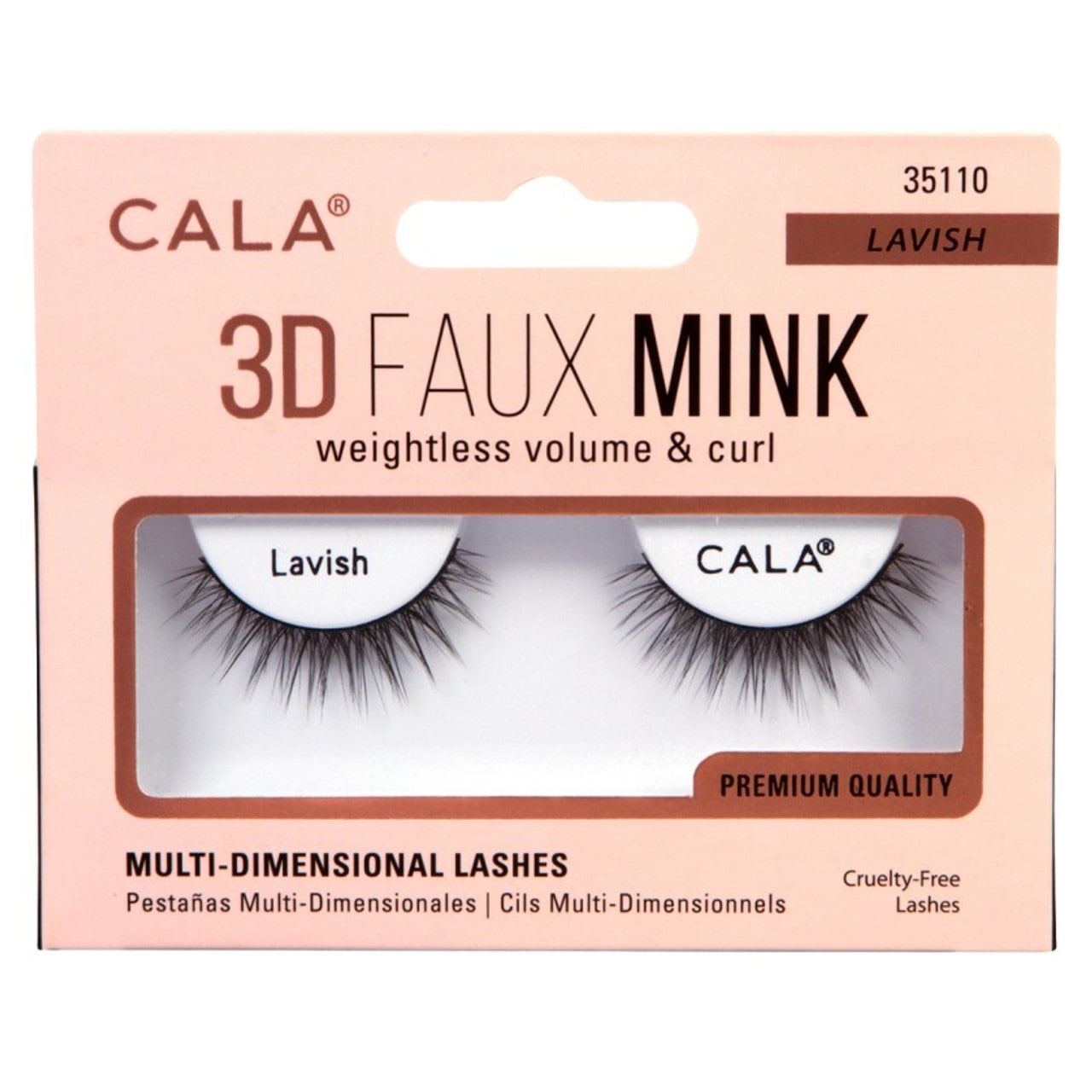 CALA - PESTAÑAS 3D FAUX MINK