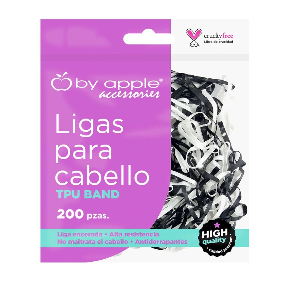 AND - LIGAS PARA CABELLO 200 PIEZAS