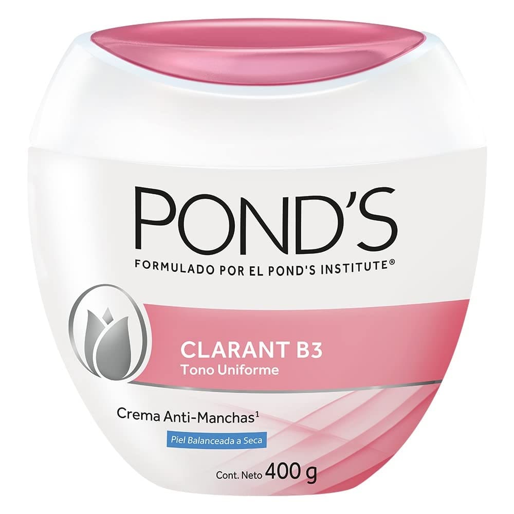 PONDS - CREMA CLARANT B3 PIEL BALANCEADA A SECA 400 GR