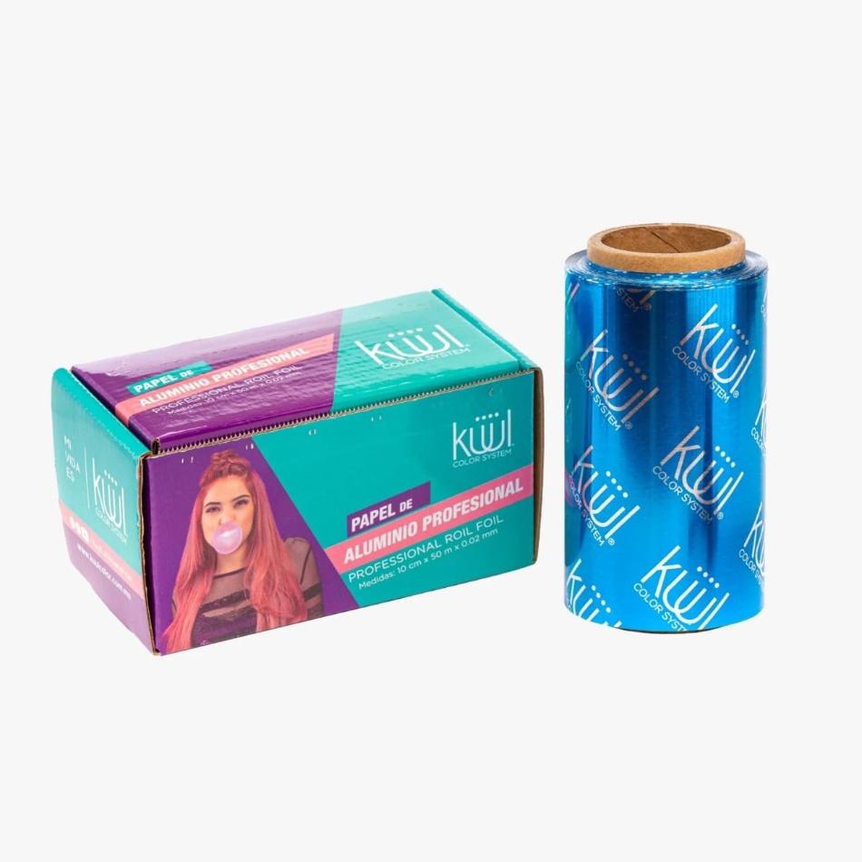KUUL - PAPEL ALUMINIO PARA TINTE Y DECOLORACIONES