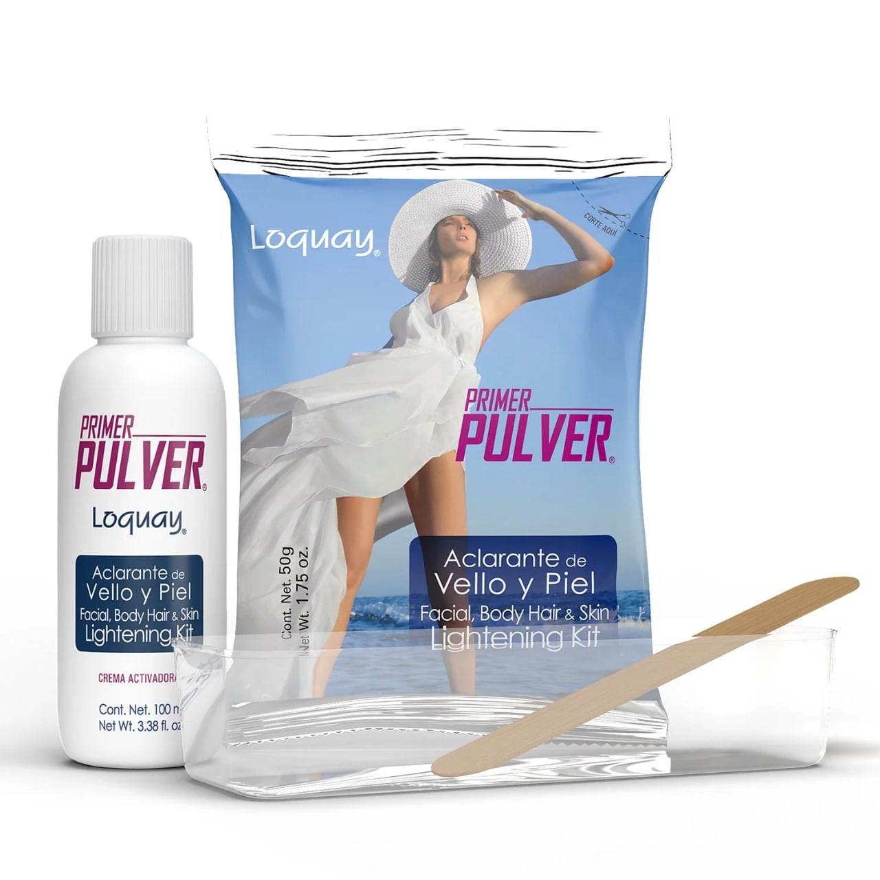 LOQUAY - ESTUCHE DE ACLARACIÓN DE VELLO Y PIEL