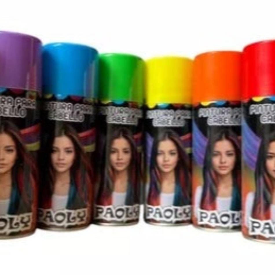PAOLY - PINTURA EN SPRAY PARA CABELLO DE COLORES