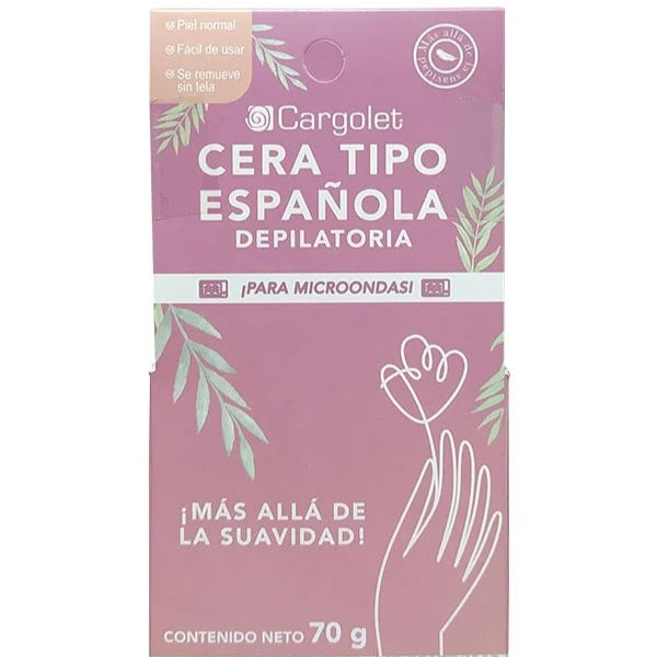 CARGOLET - CERA TIPO ESPAÑOLA PARA MIROONDAS 70 GR