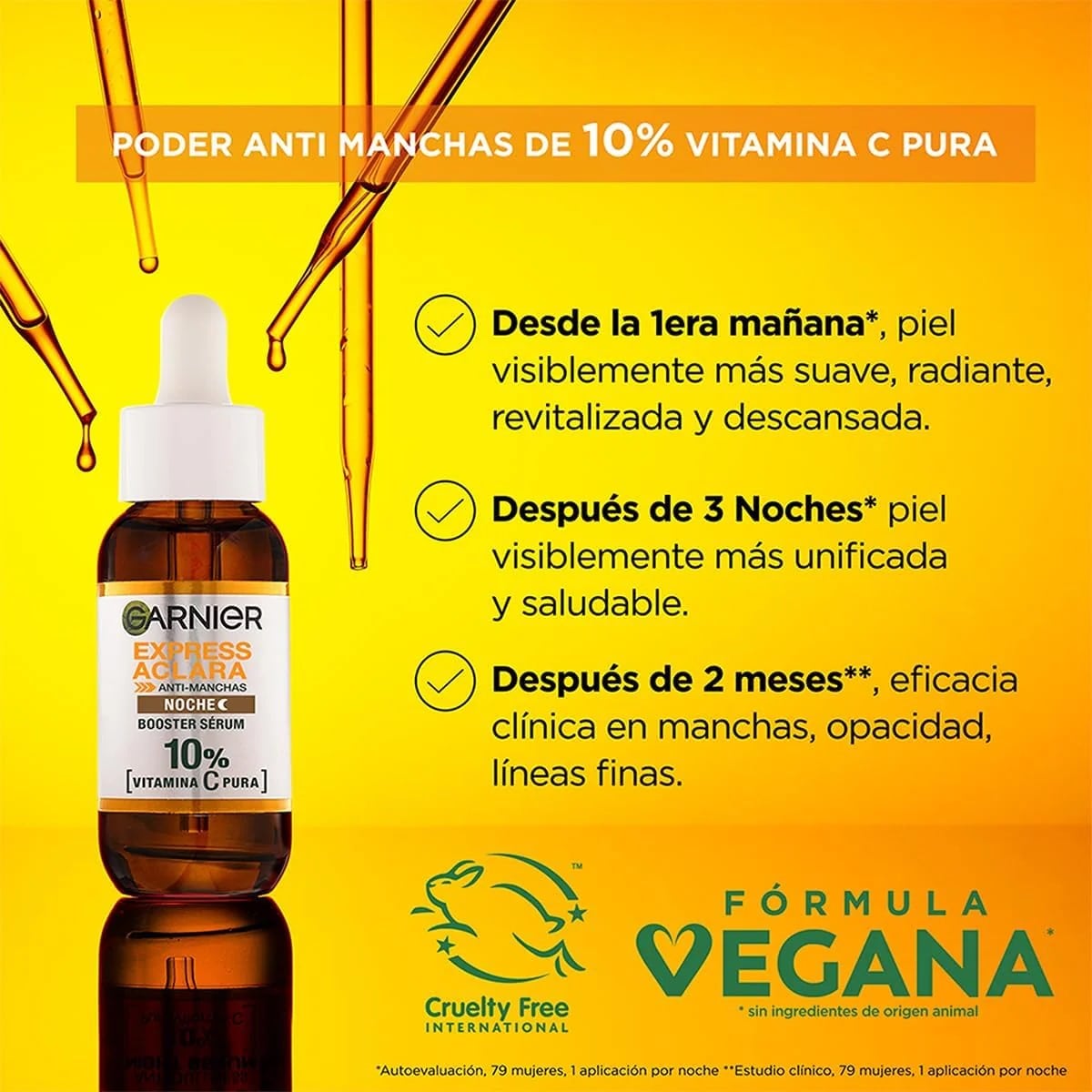 GARNIER-EXPRESS ACLARA BOOSTER SÉRUM DE NOCHE