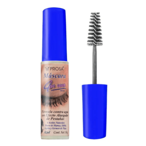 Prosa - Máscara de Pestañas Contra Agua 4 Aceites Naturales AZUL