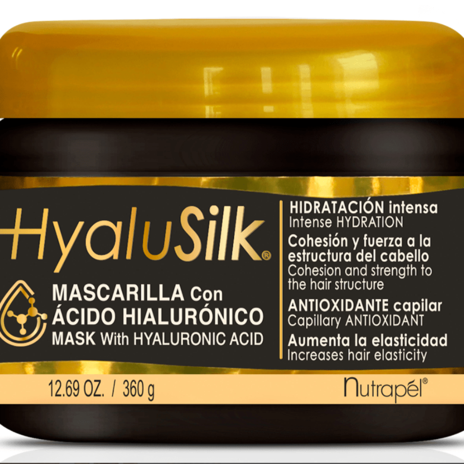 NUTRAPEL - TRATAMIENTO HYALUSILK COM ÁCIDO HIALURÓNICO 360 GR