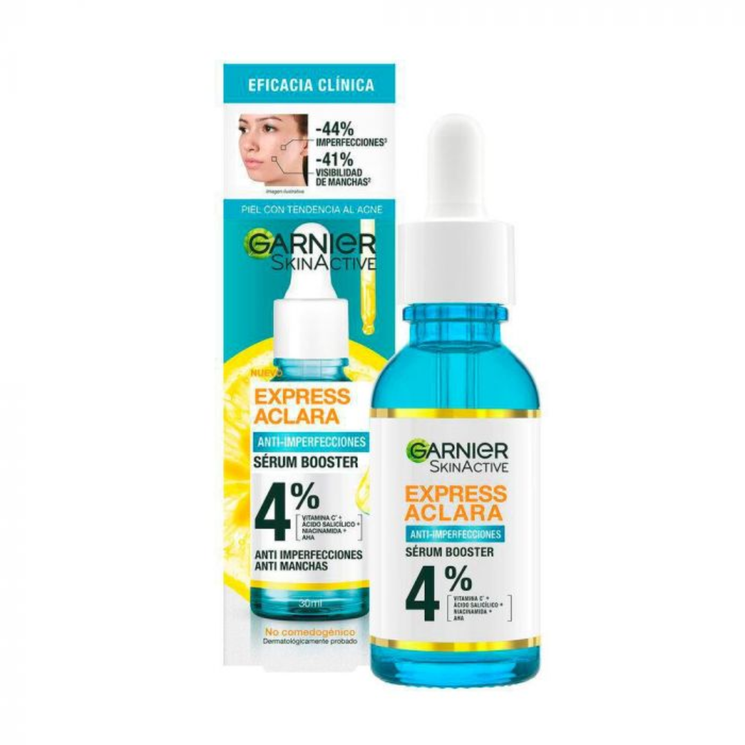 Garnier-Serum Express Aclara  Anti Imperfecciones para Piel con Tendencia al Acné