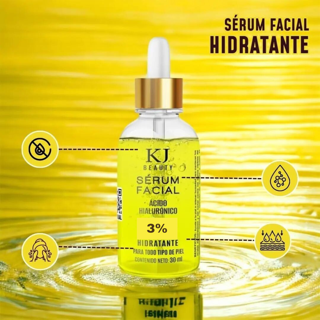 KJ- SERUM FACIAL ÁCIDO HIALURÓNICO 30ML