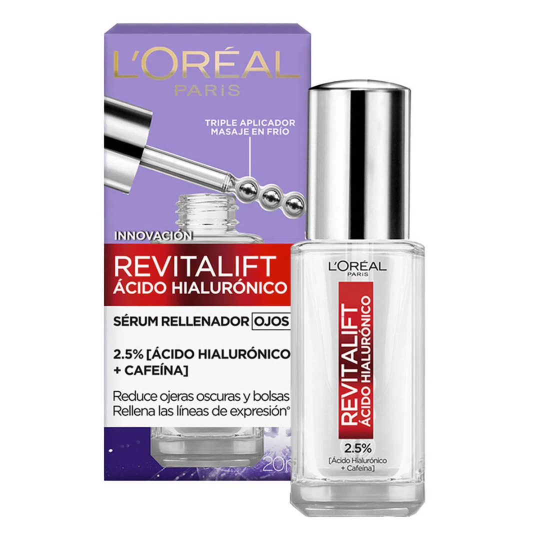 L´ORÈAL - REVITALIFT ÁCIDO HIALURÓNICO SÉRUM RELLENADOR DE OJOS