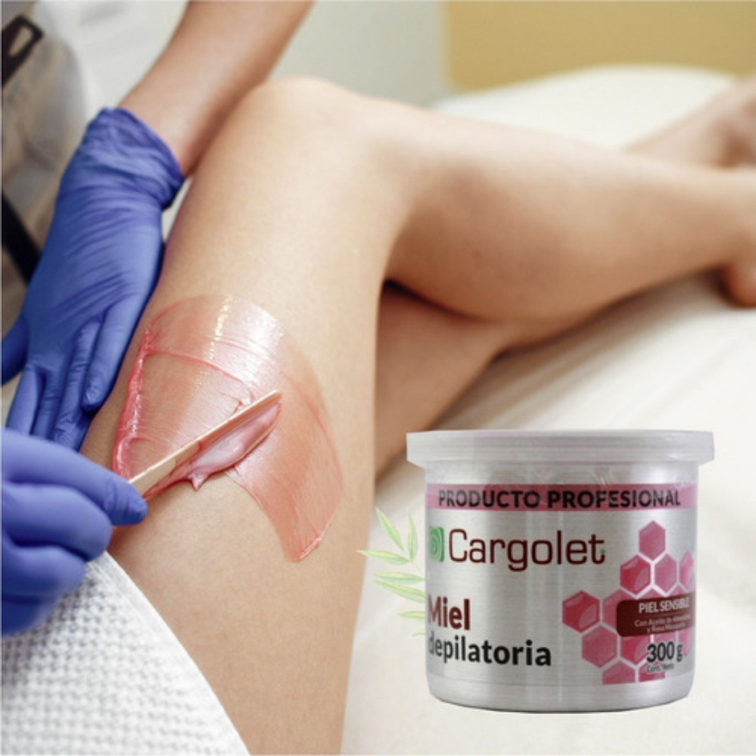 Cargolet - Miel  Depilatoria piel sensible 300g