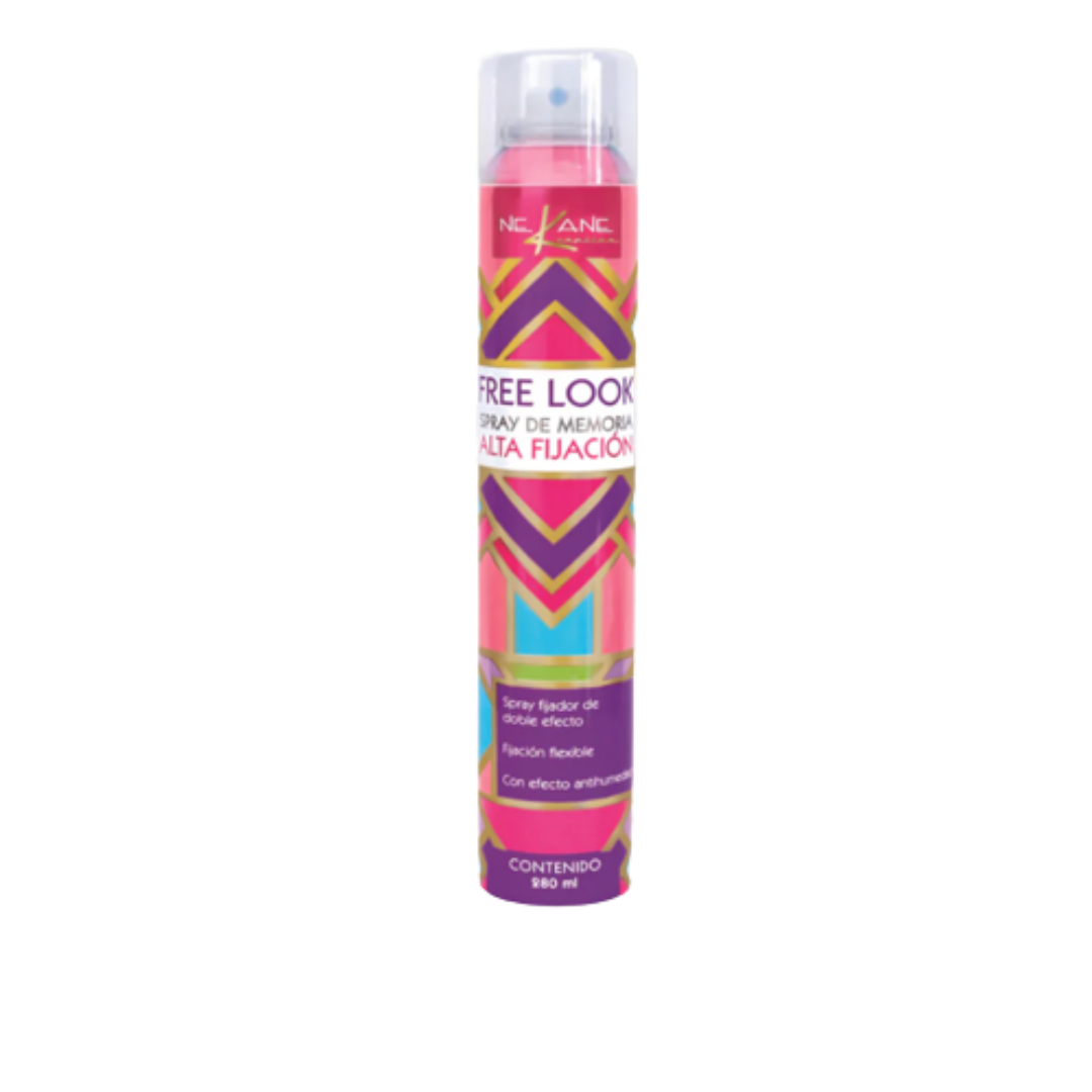 NEKANE- SPRAY DE ALTA FIJACION FREE LOOK