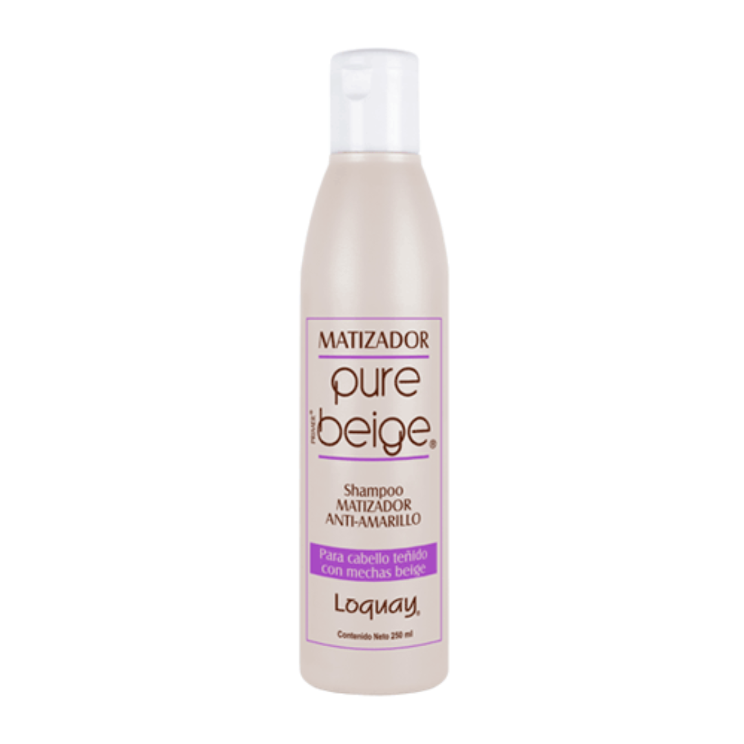 LOQUAY-PURE SILVER SHAMPOO PARA MECHAS BEIGE
