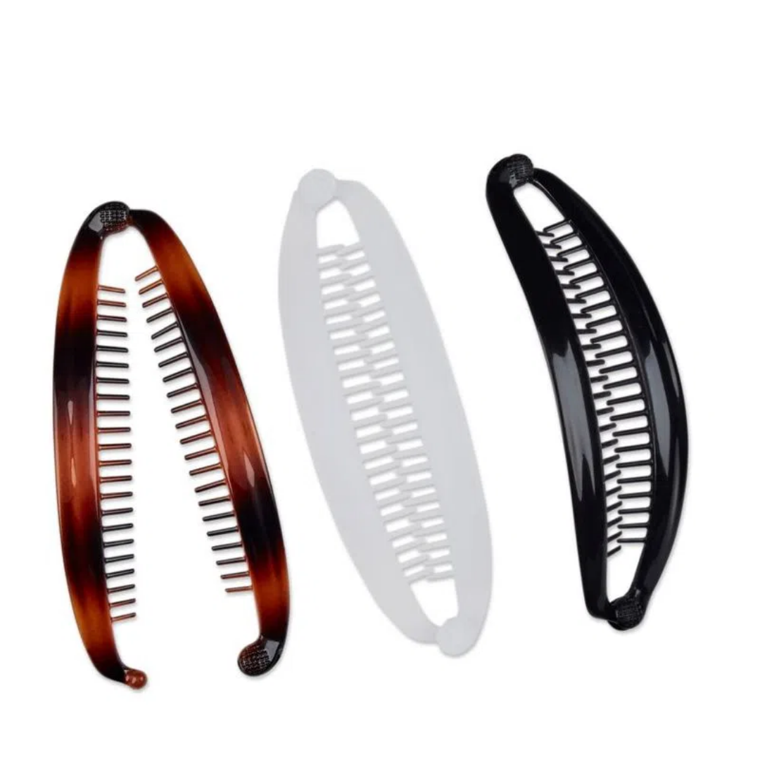 SCUNCI - PEINETA PARA CABELLO 3 PZAS 14699SMX