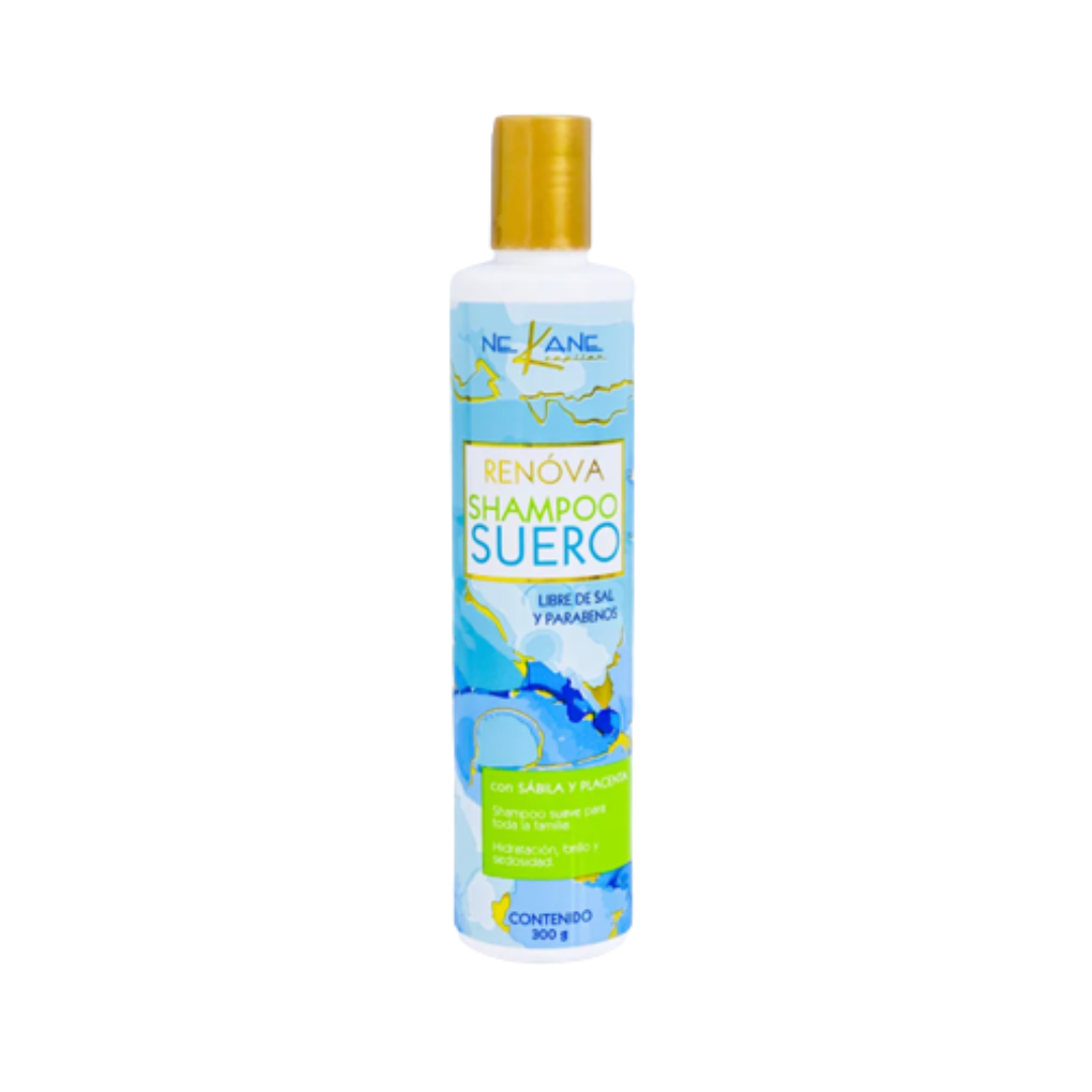 NEKANE- RENOVA SHAMPOO SUERO SABILA Y PLACENTA