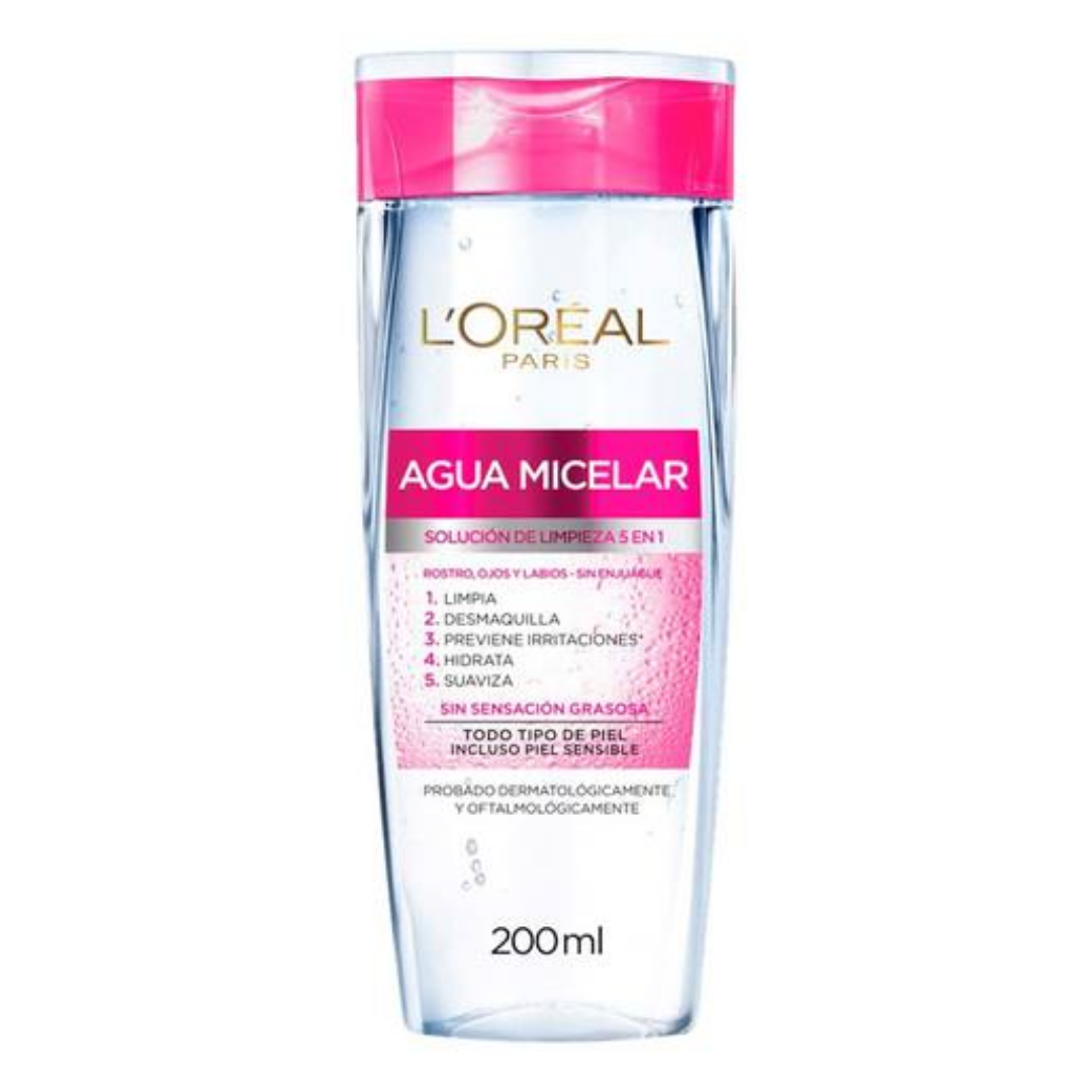 L´Oreal - Agua Micelar Solución Limpieza 5 en 1
