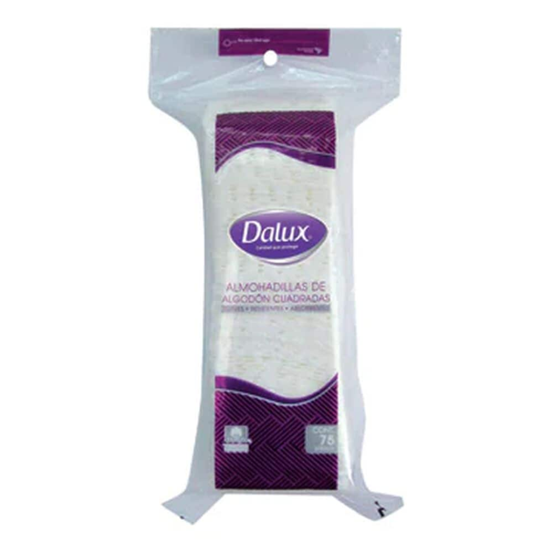 Dalux - Almohadillas de Algodón Cuadradas