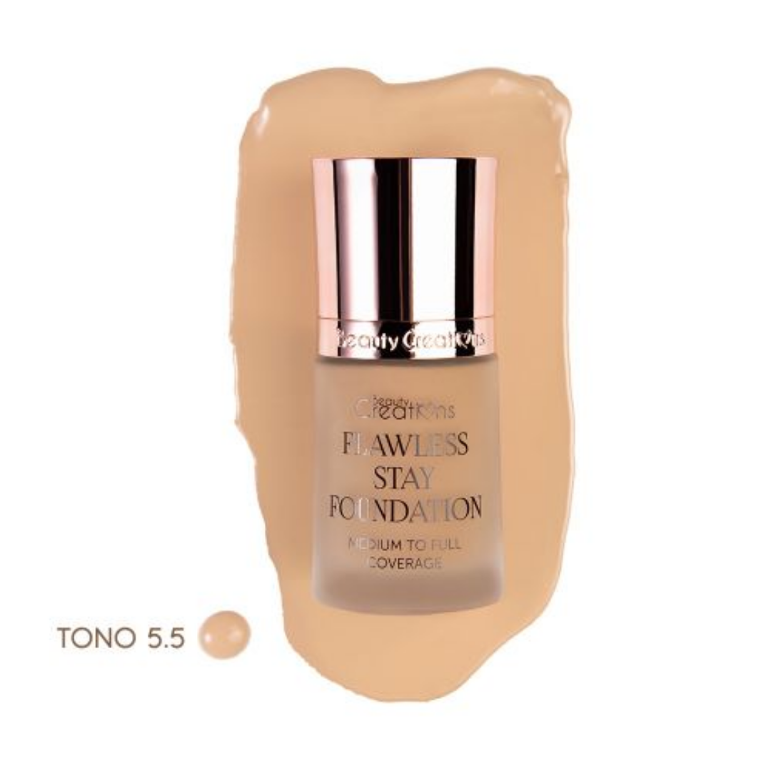 Beauty Creations - Flawless Stay Foundation Maquillaje líquido