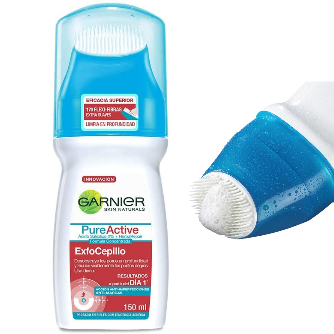 Garnier - Pure Active ExfoCepillo