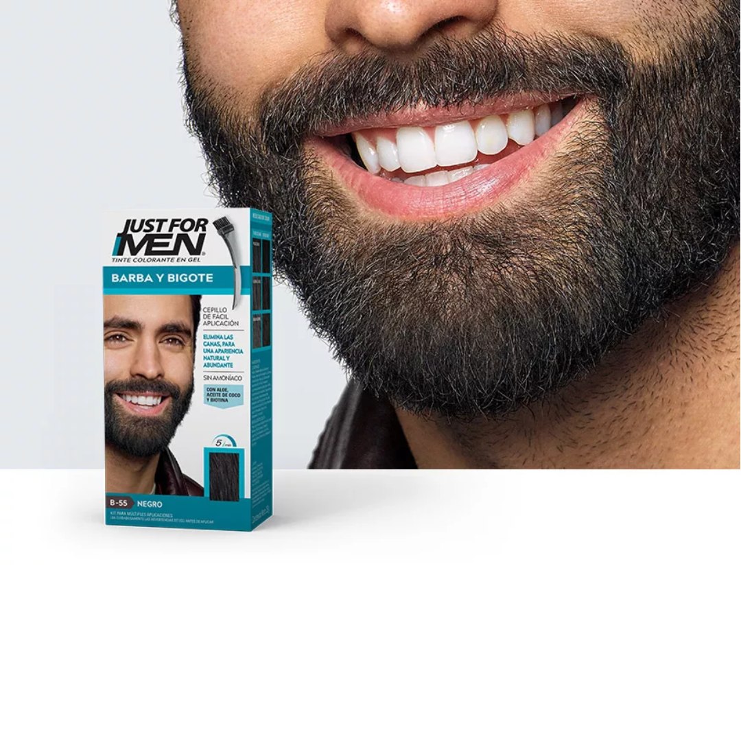 JFM-TINTE JUST FOR MEN BARBA Y BIGOTE