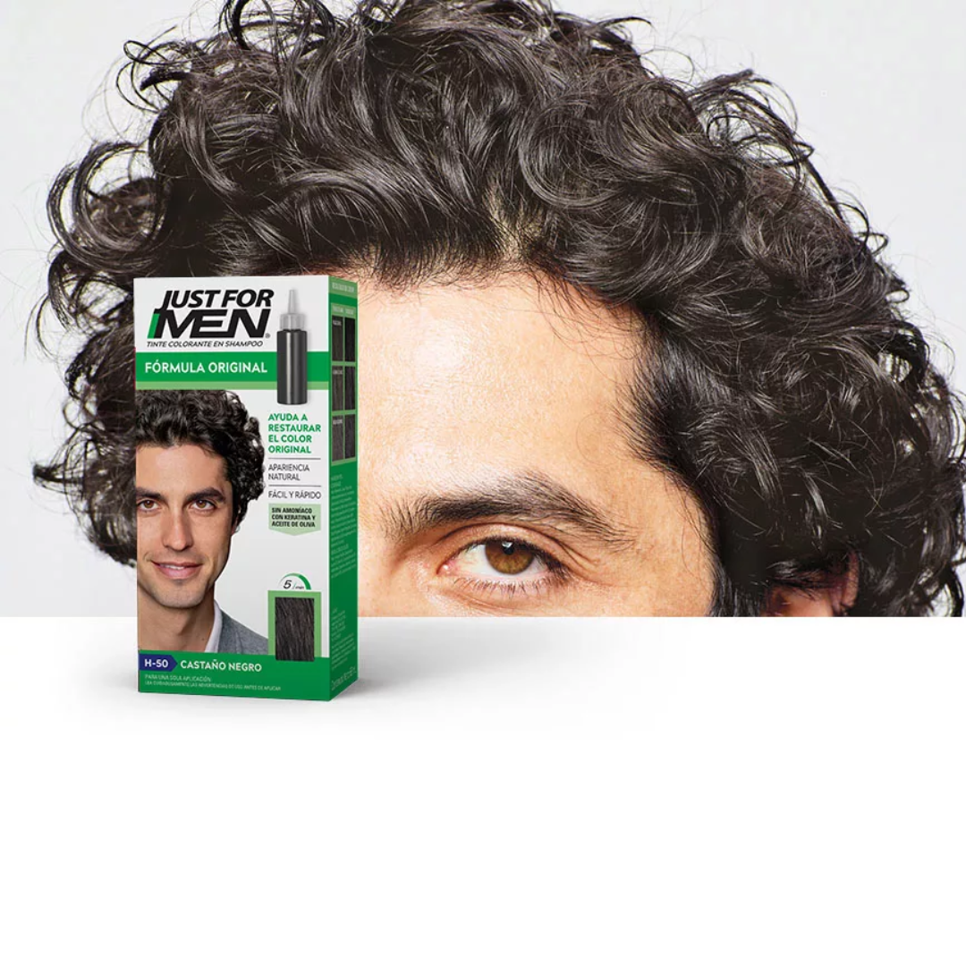 JFM-TINTE JUST FOR MEN PARA CABELLO