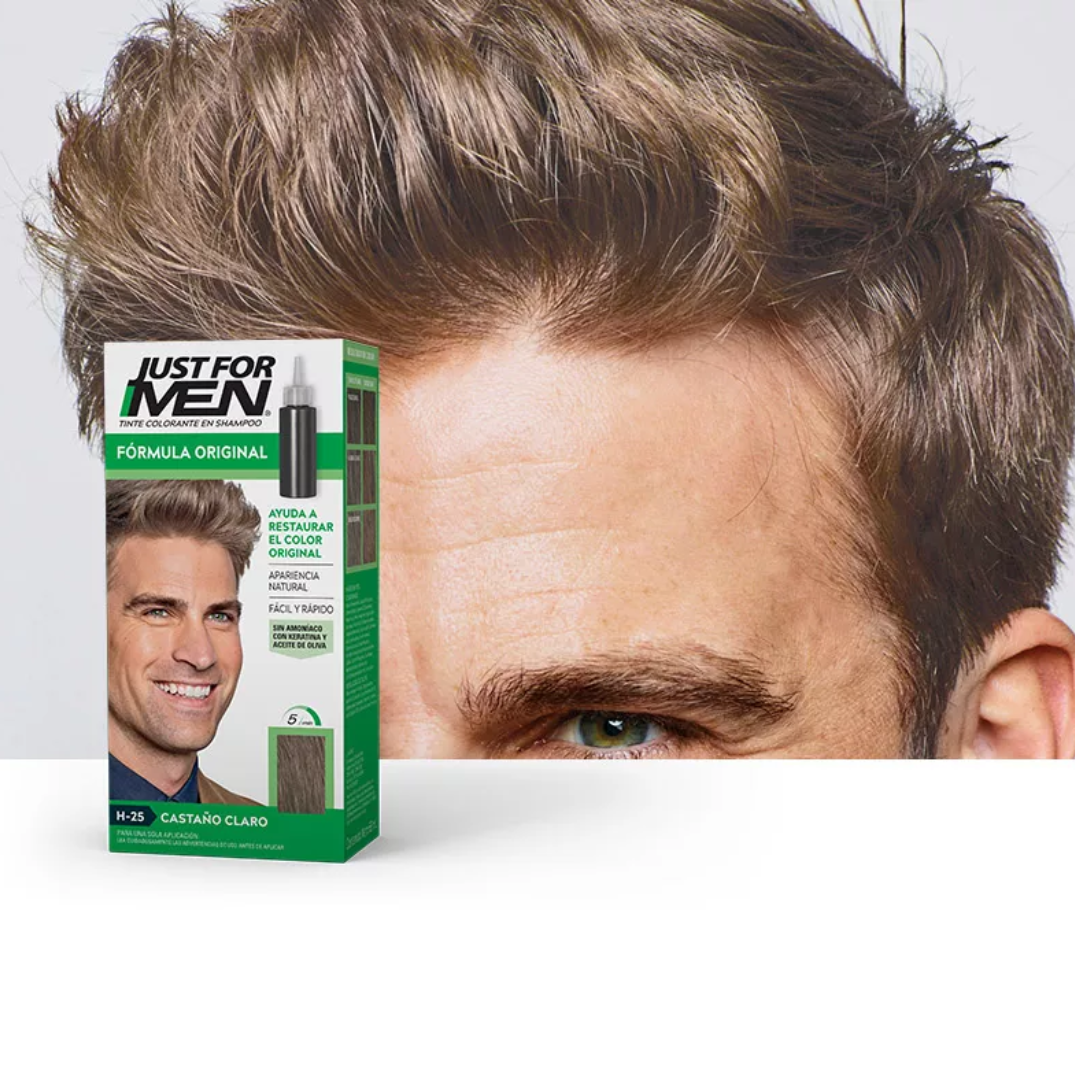 JFM-TINTE JUST FOR MEN PARA CABELLO