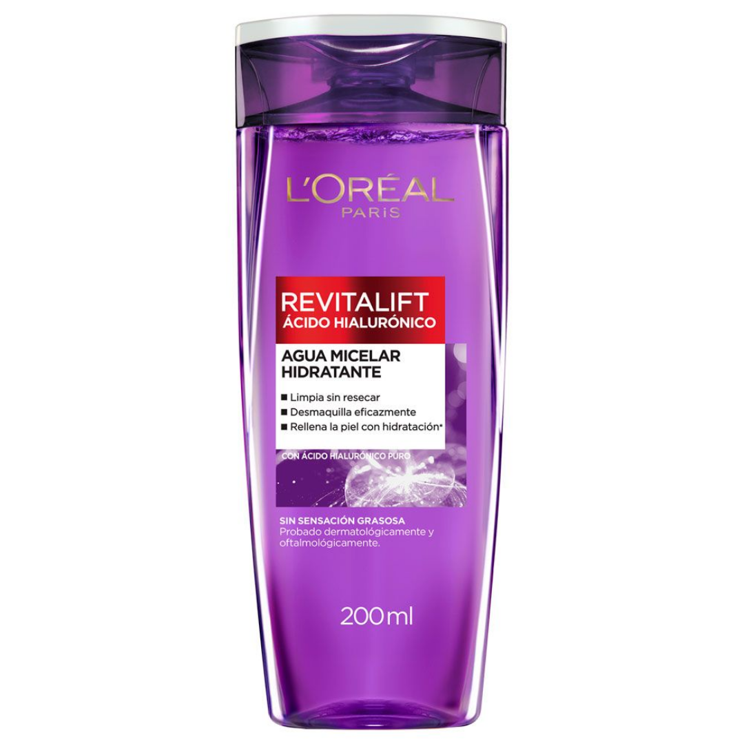L´Oréal - Revitalift Acido Hialurónico Agua Micelar