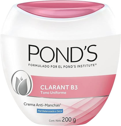 PONDS - CREMA CLARANT B3 PIEL BALANCEADA A SECA 200 GR