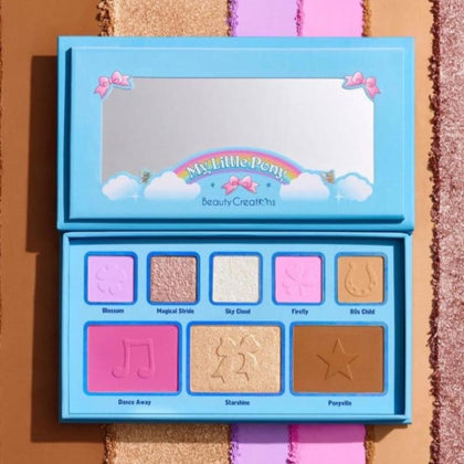 BEAUTY CREATIONS - PALETA DE SOMBRAS Y ROSTRO LOST IN THE CLOUDS X MY LITTLE PONY