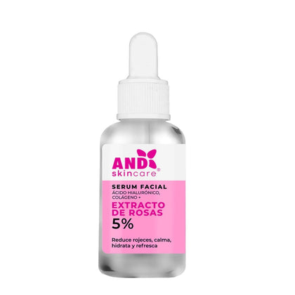 AND-SERUM FACIAL CON EXTRACTO DE ROSAS 30ML