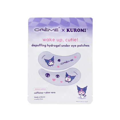 CREME SHOP - PARCHES PARA OJOS KUROMI WAKE UP CUTIE