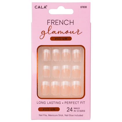 CALA - SET DE UÑAS FRENCH GLAMOUR MEDIUM 87830