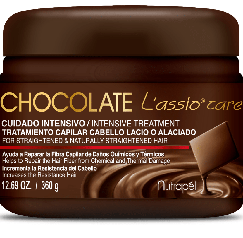 Termo Protector Alaciado De Chocolate Para El Cabello NUTRAPEL