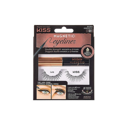 KISS Magnetic Eyeliner & Pestaña Lash Kit